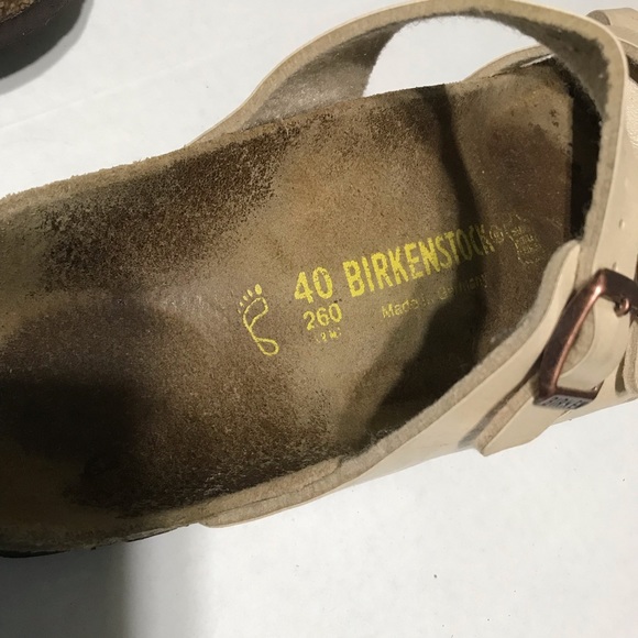 Birkenstock Mayari Rose Gold sandals Sz 40 (9-9.5) - Picture 7 of 8